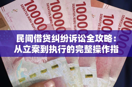 武汉民间借贷纠纷诉讼全攻略：从立案到执行的完整操作指南