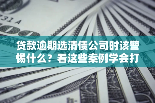 武汉贷款逾期选清债公司时该警惕什么？看这些案例学会打翻身仗