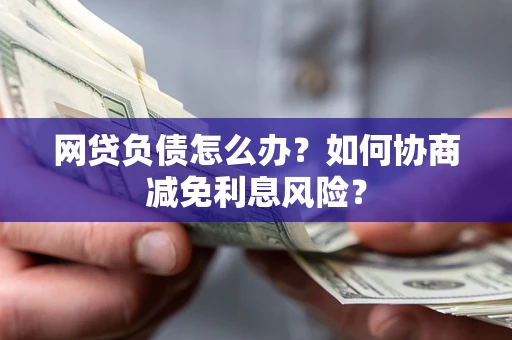 武汉网贷负债怎么办？如何协商减免利息风险？