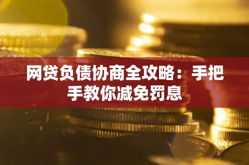 武汉网贷负债协商全攻略：手把手教你减免罚息
