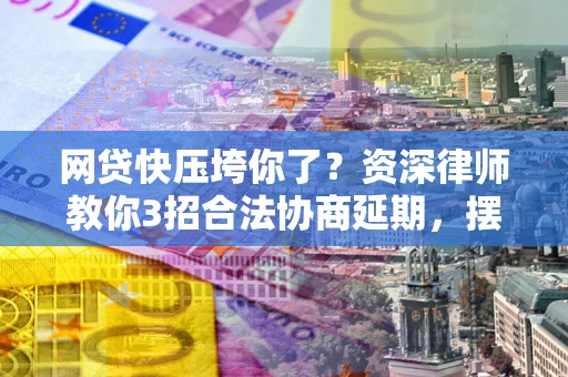 武汉网贷快压垮你了？资深律师教你3招合法协商延期，摆脱暴力催收！