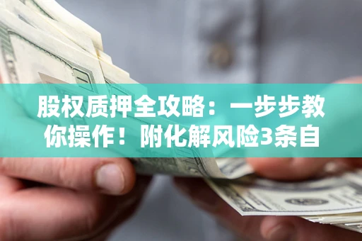 武汉股权质押全攻略：一步步教你操作！附化解风险3条自救法则