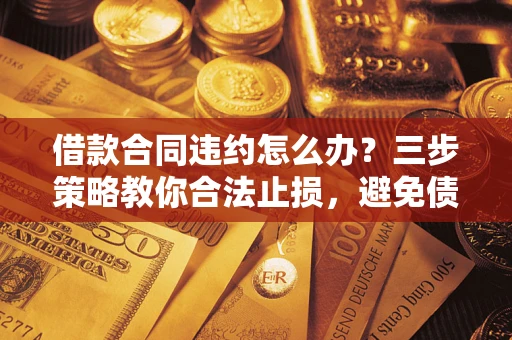 武汉借款合同违约怎么办？三步策略教你合法止损，避免债务危机升级