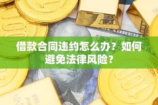 武汉借款合同违约怎么办？如何避免法律风险？