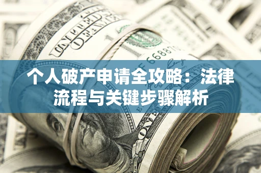 武汉个人破产申请全攻略：法律流程与关键步骤解析