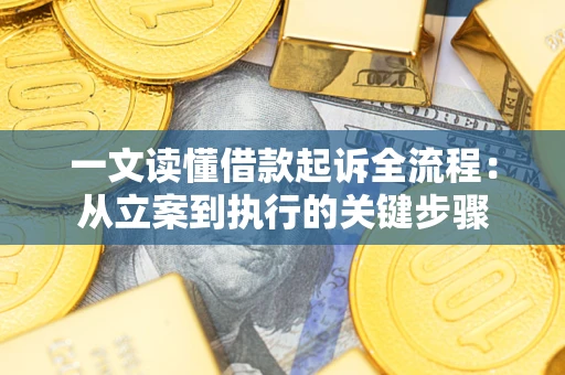 武汉一文读懂借款起诉全流程：从立案到执行的关键步骤