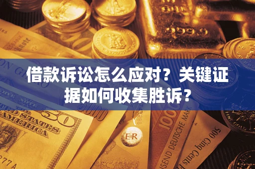 武汉借款诉讼怎么应对？关键证据如何收集胜诉？